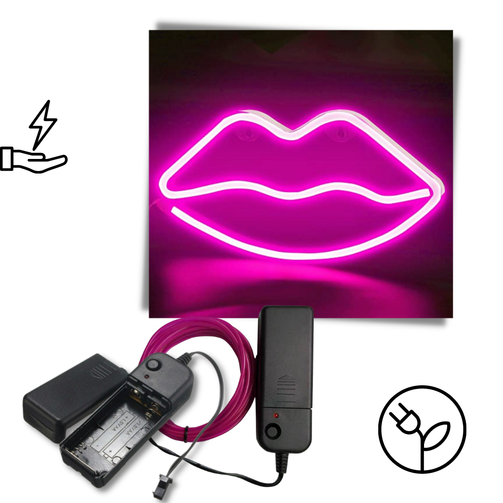 Fargerik neon LED-ledning - Ozerty