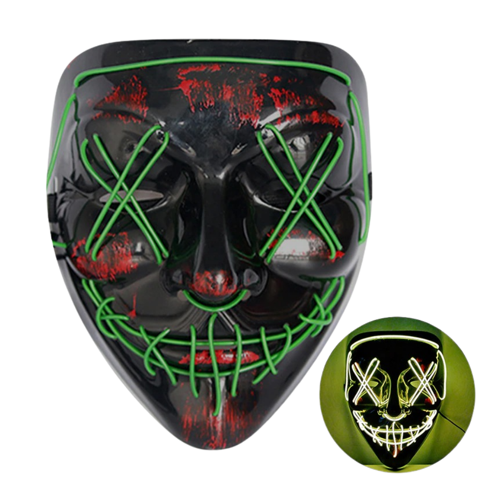 Neon LED maske - Ozerty