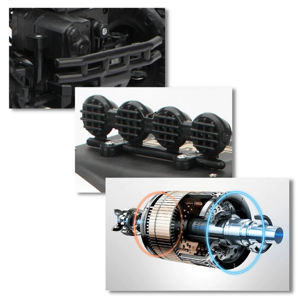 Off-Road 4WD fjernstyrt bil - Ozerty