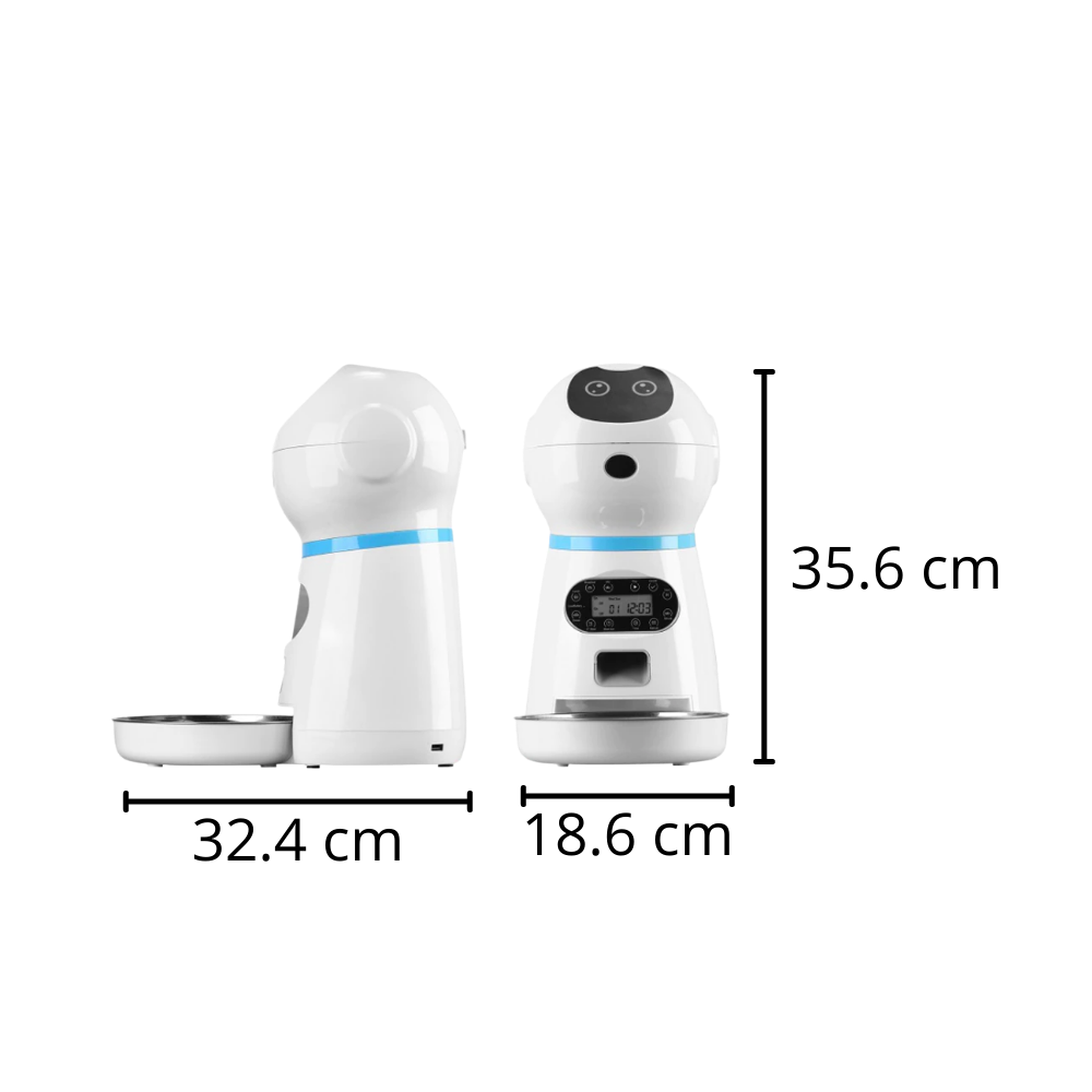 Automatisk matdispenser for kjæledyr  - Ozerty
