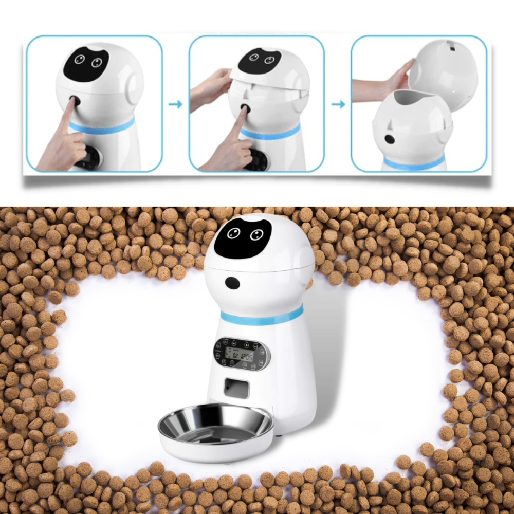 Automatisk matdispenser for kjæledyr  - Ozerty