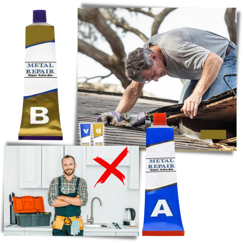 Reparasjonspasta for industrielt metall - Ozerty