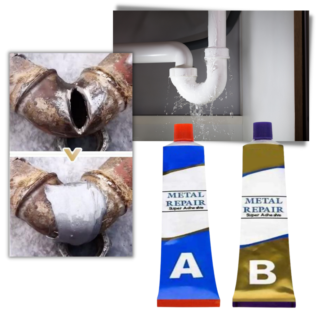 Reparasjonspasta for industrielt metall - Ozerty