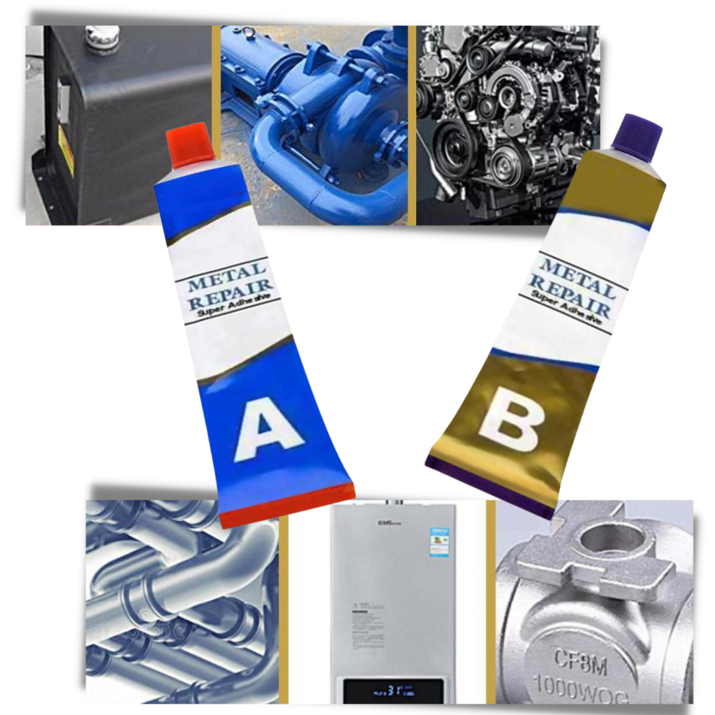 Reparasjonspasta for industrielt metall - Ozerty