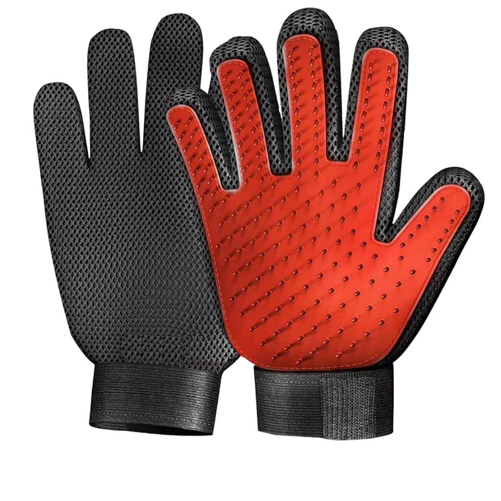 Gloves for pet care (pair)