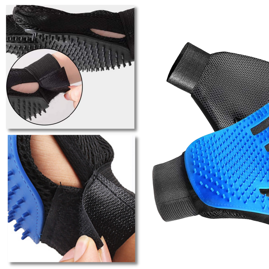 Hansker til kjæledyrspleie (par) - Ozerty