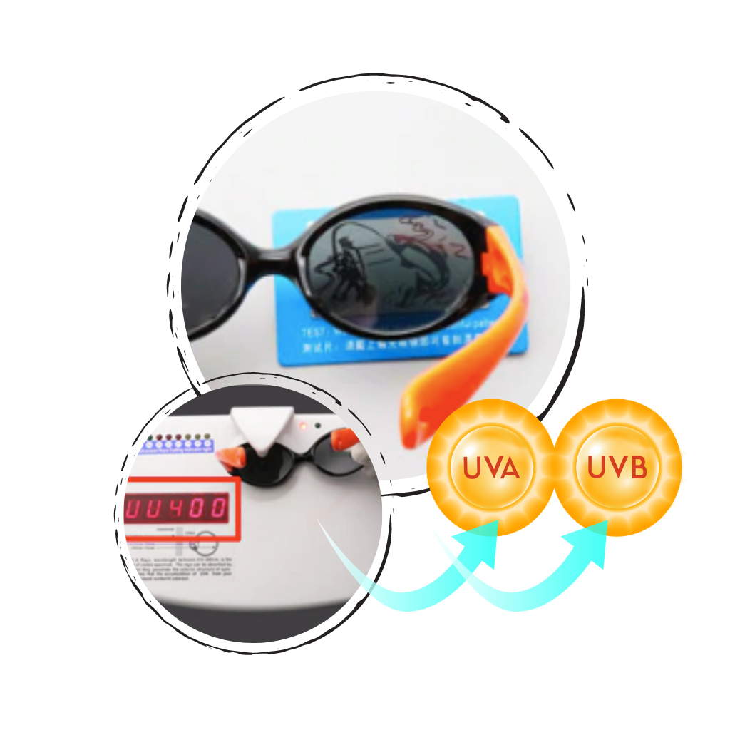 Polariserte solbriller med hodebånd for babyer i alderen 0 - 3 - Ozerty