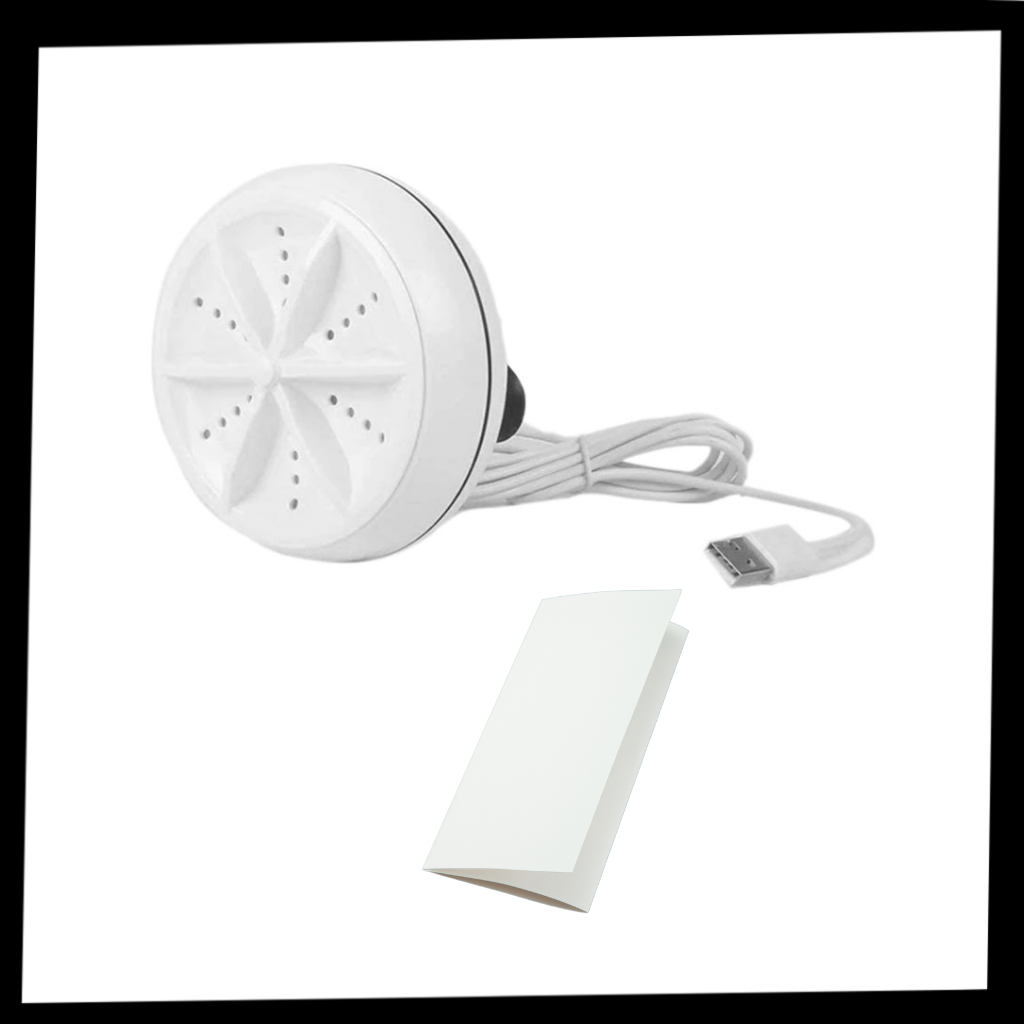 Bærbar ultrasonisk oppvaskmaskin og vaskemaskin - Ozerty