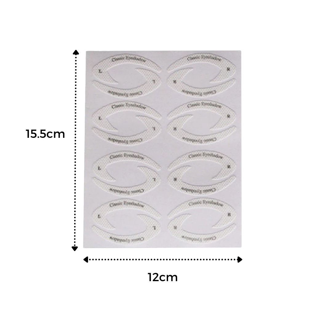 Pakke med raske eyeliner-sjablonger - Ozerty