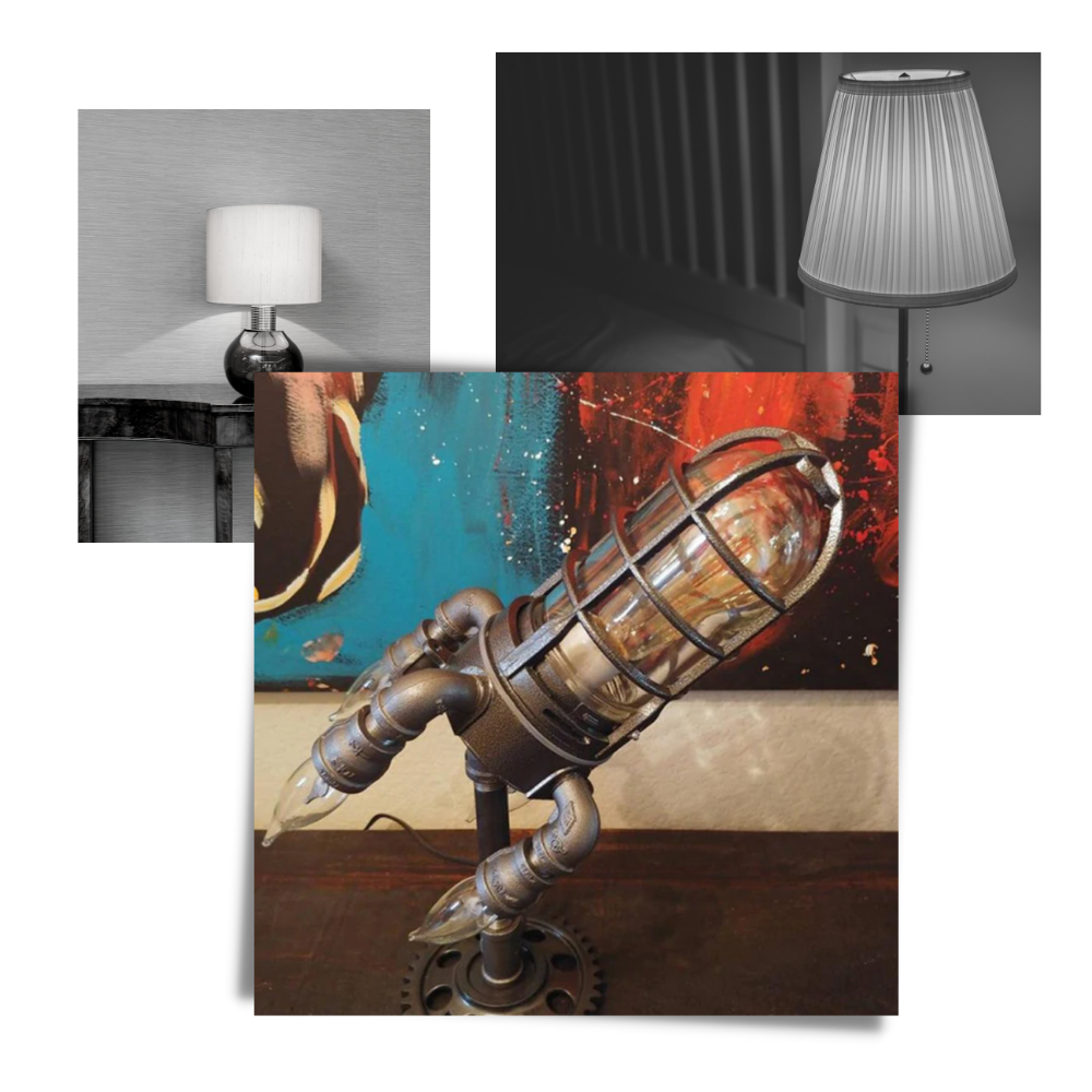 Rakettformet LED-lampe  - Ozerty