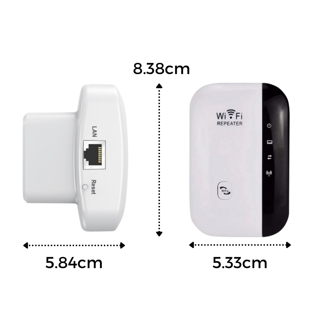 Ekstern WiFi-forsterker og signalforsterker  - Ozerty