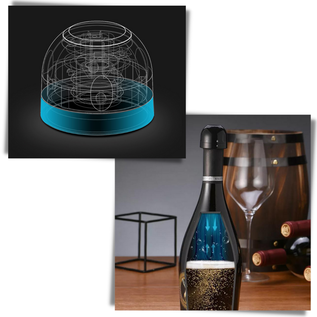 Gjenbrukbar flaskekork - Ozerty