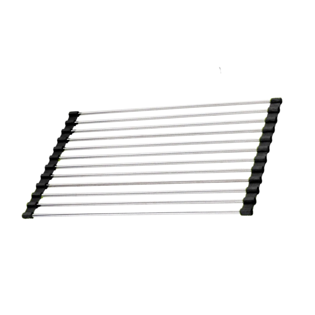 Opprullbart avløp i rustfritt stål for oppvask og mat - Ozerty