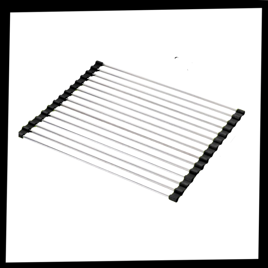 Opprullbart avløp i rustfritt stål for oppvask og mat - Ozerty