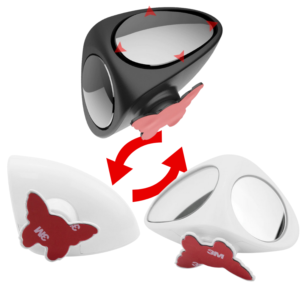 Roterbart 2-sides blindsonespeil - Ozerty