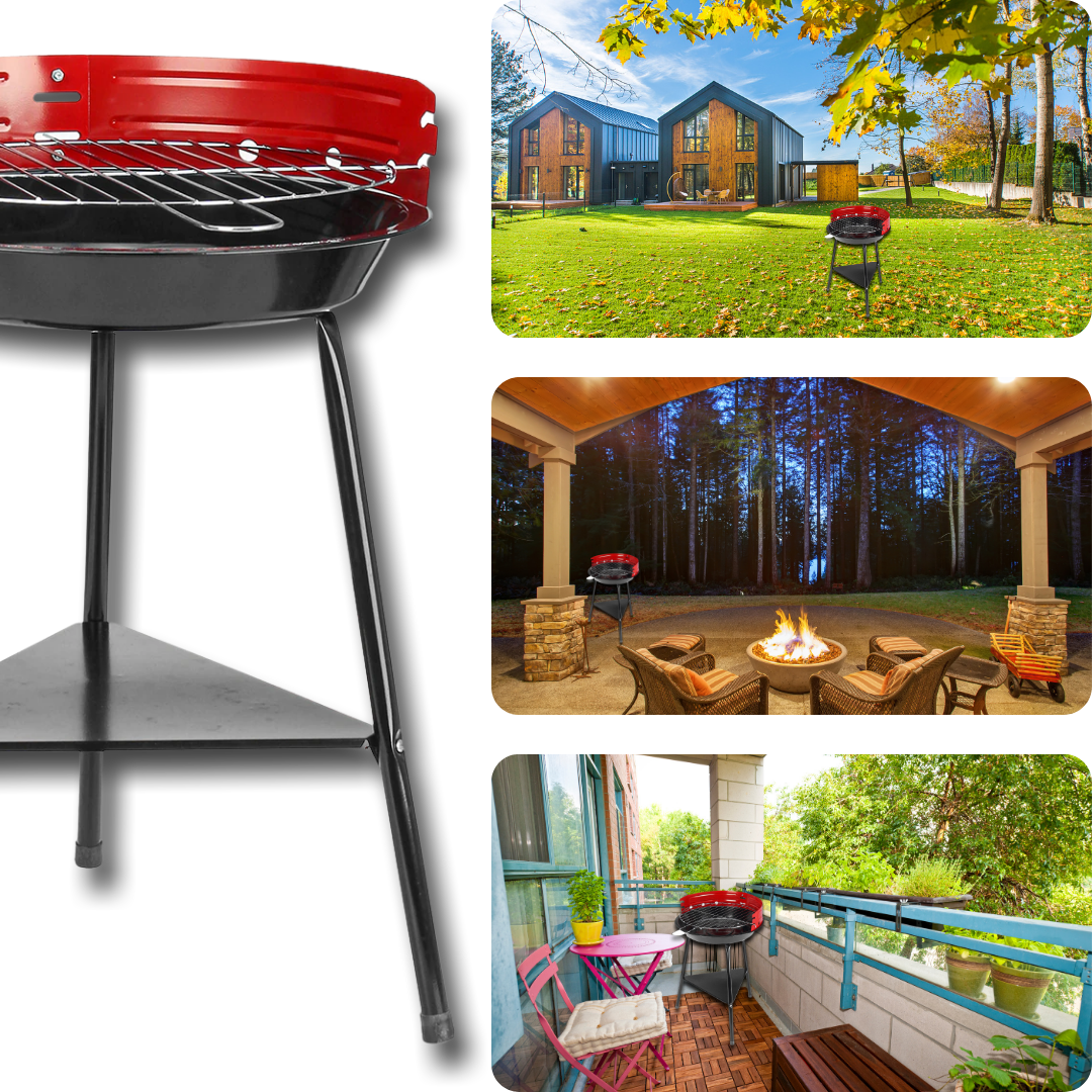 BÆRBAR RUND BBQ KULLGRILL - Ozerty