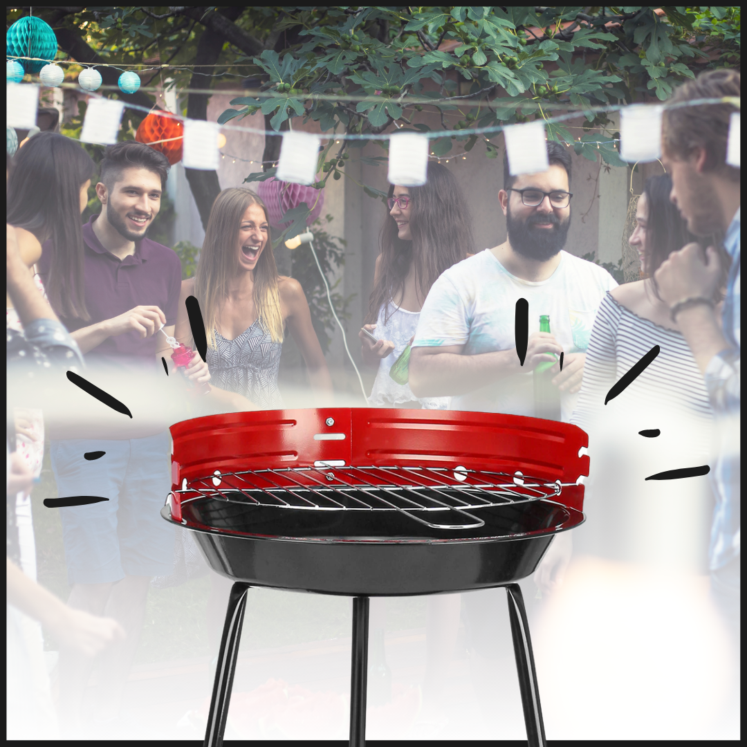 BÆRBAR RUND BBQ KULLGRILL - Ozerty