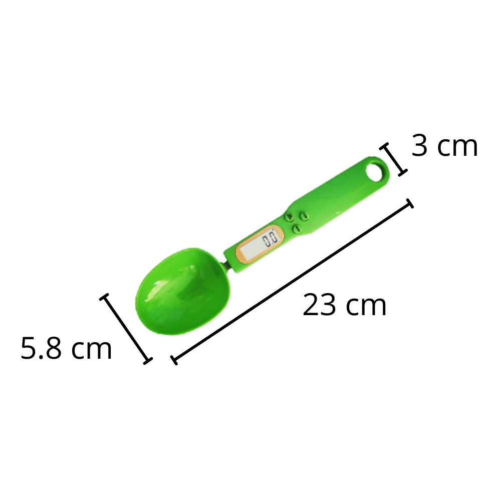 Måleskje med LCD-skjerm  - Ozerty