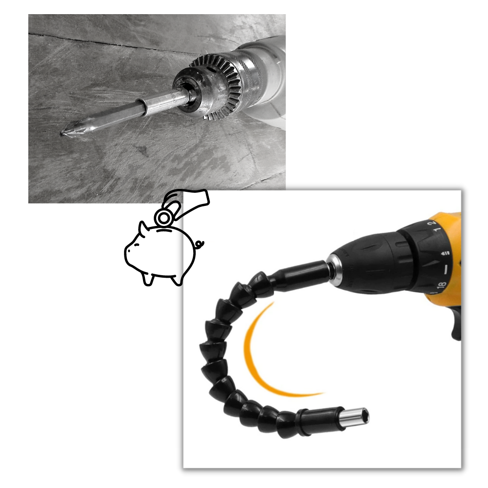 Fleksibel elektrisk boreholder - Ozerty