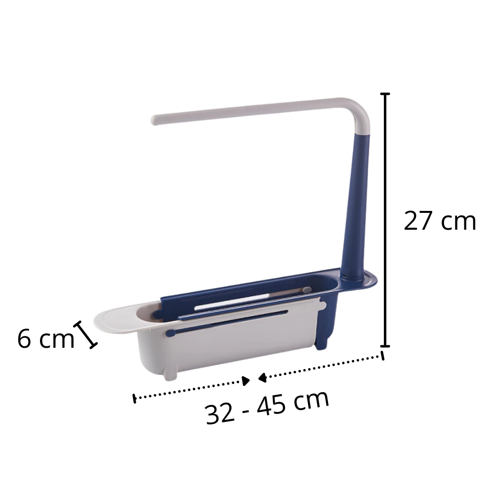 Uttrekkbart oppbevaringsstativ for servanten - Ozerty