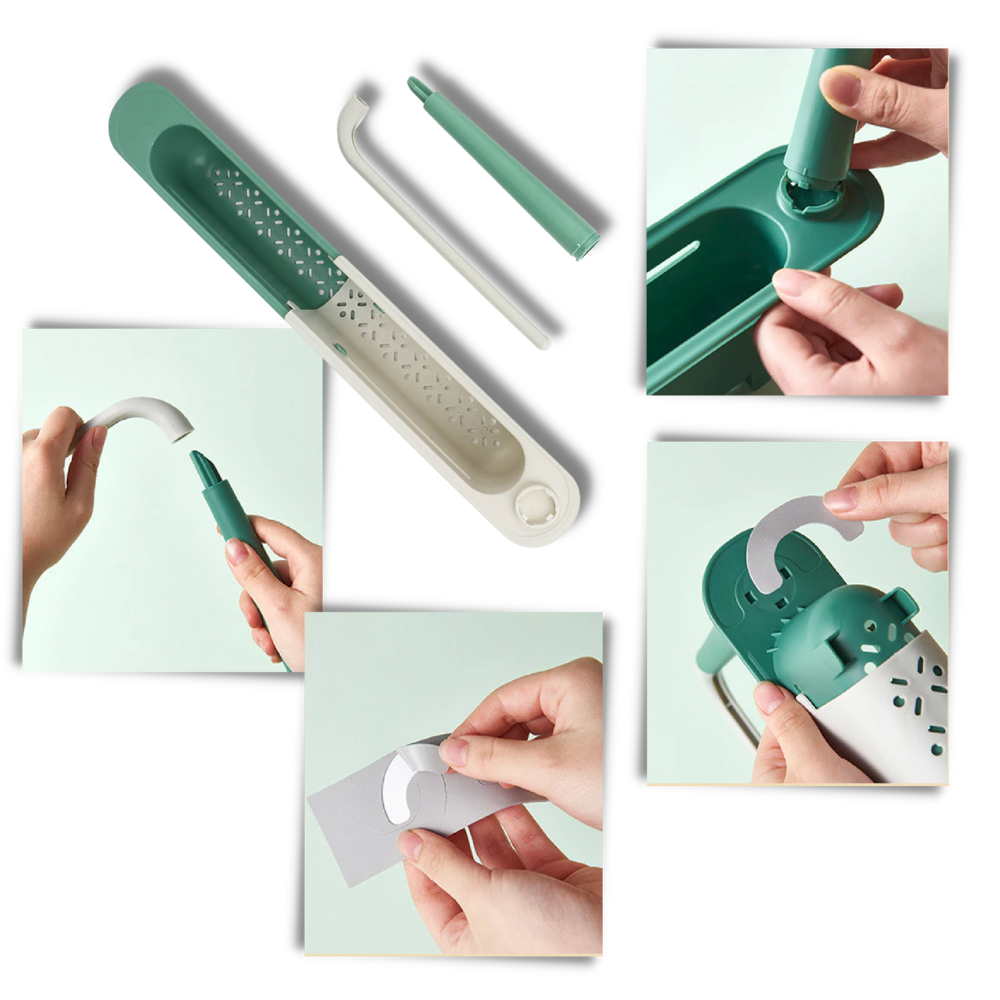 Uttrekkbart oppbevaringsstativ for servanten - Ozerty