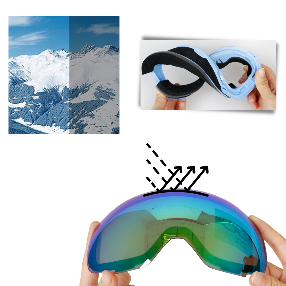 Goggles med linsepakke - Ozerty