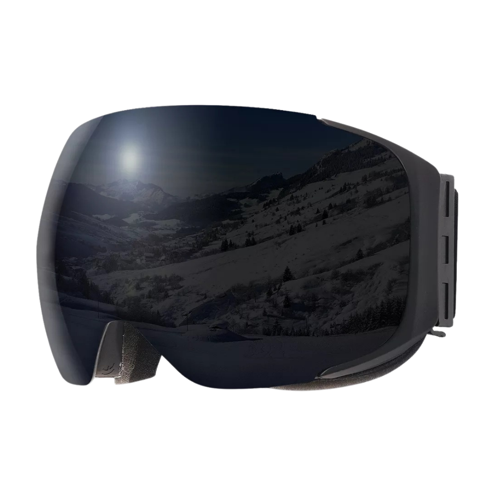 Goggles with lens package