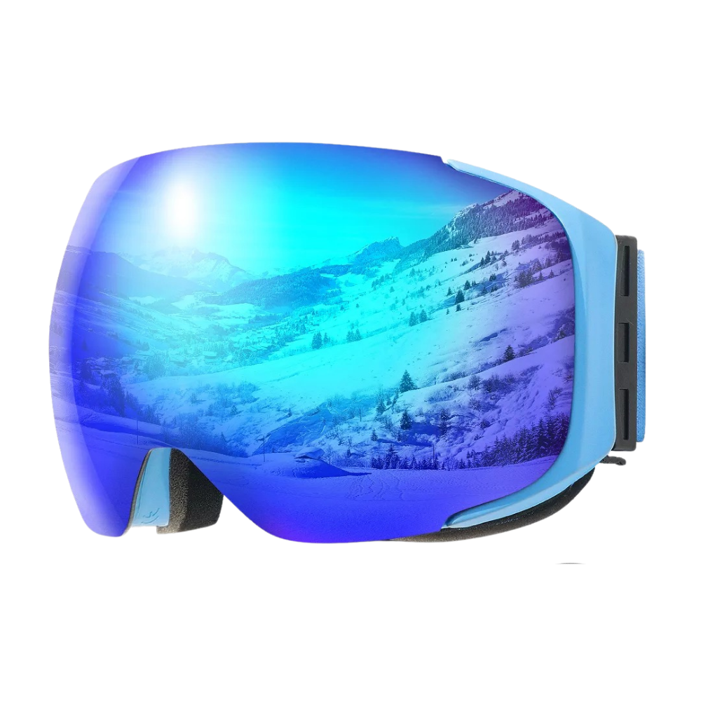 Goggles with lens package