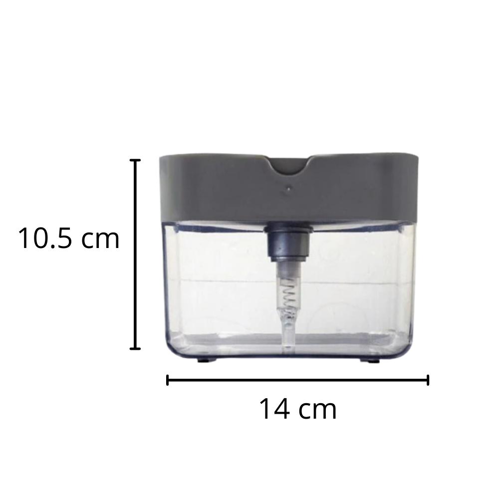 Oppvaskmiddeldispenser med svampholder - Ozerty
