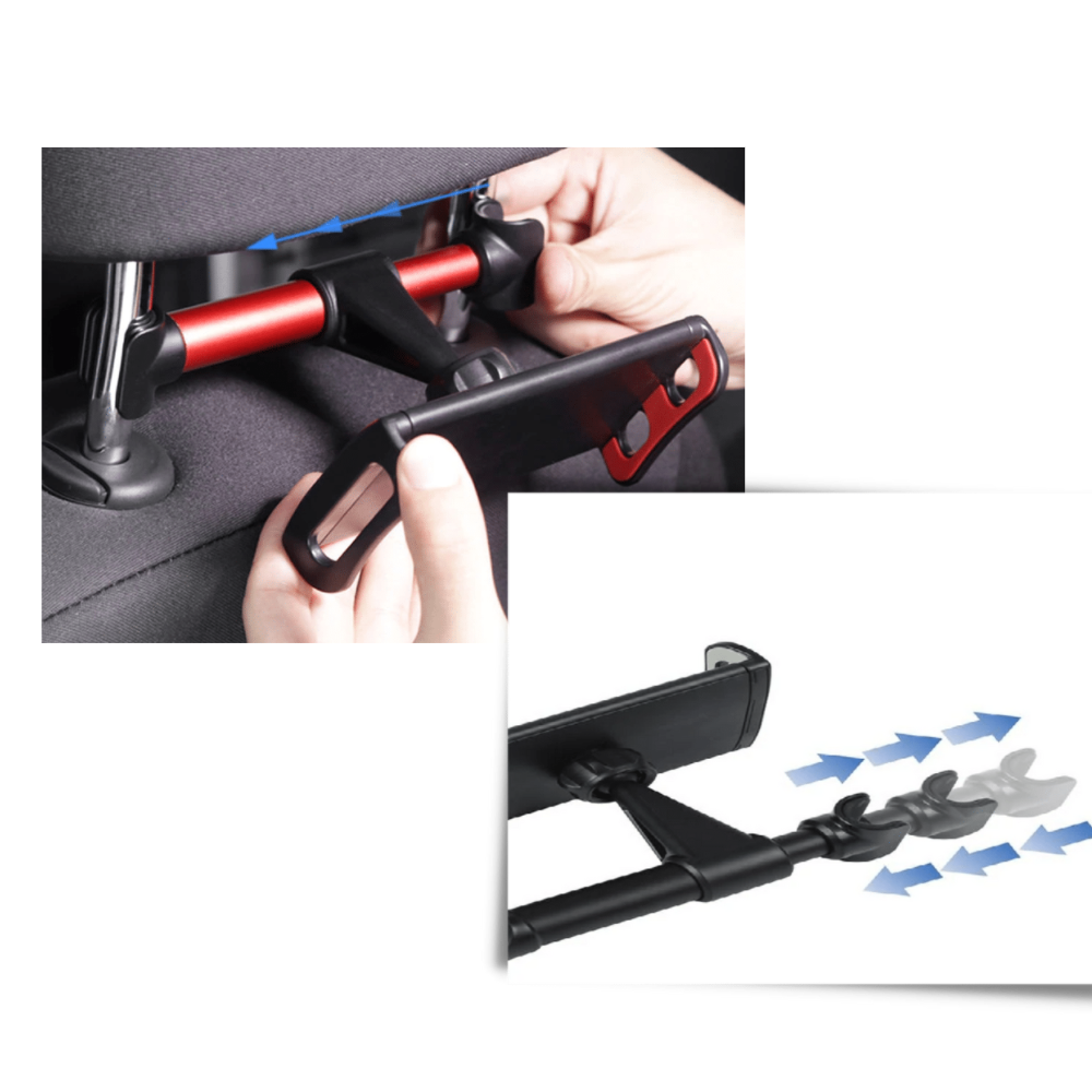 Bil baksete nettbrett og telefonholder - Ozerty