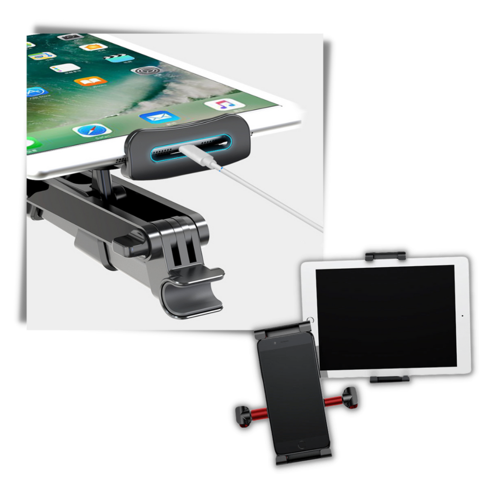 Bil baksete nettbrett og telefonholder - Ozerty