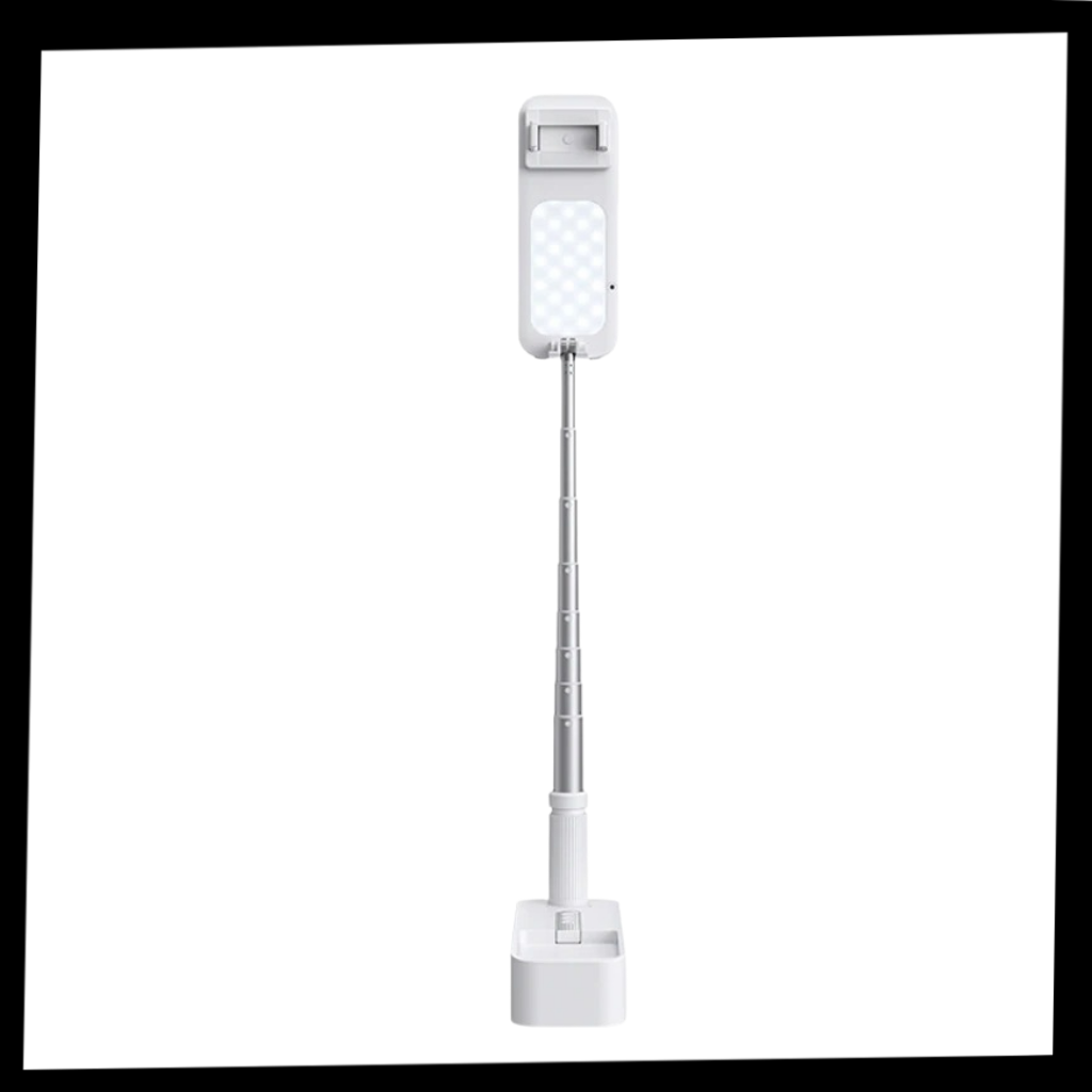 Smarttelefonholder med integrert Bluetooth-lyssett - Ozerty