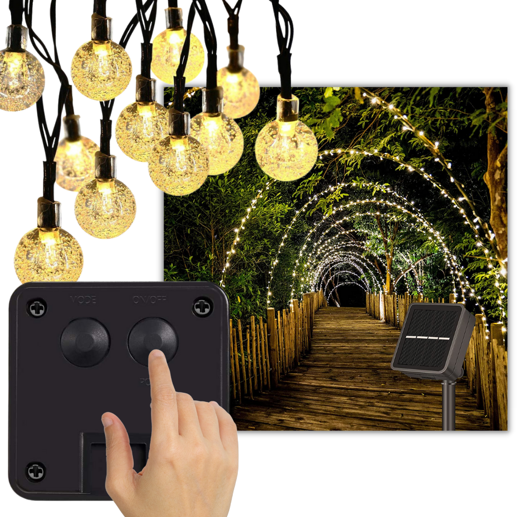 Solcelle lyslenke - Ozerty