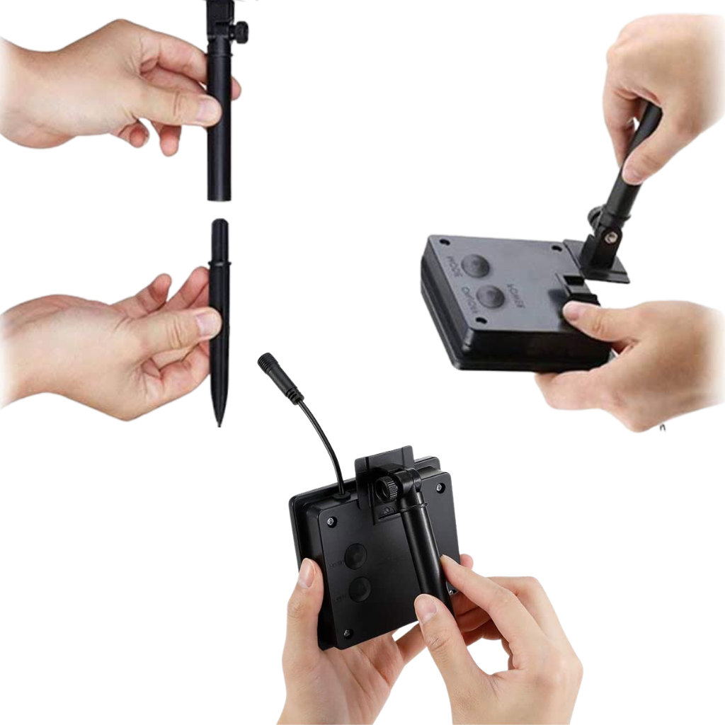 Solcelle lyslenke - Ozerty