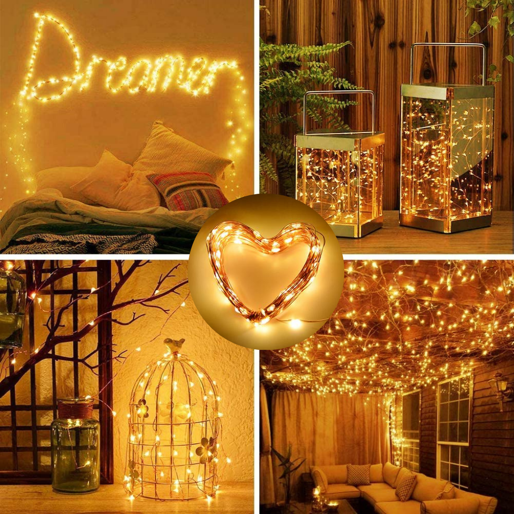 Solcelle LED lyslenke - Ozerty