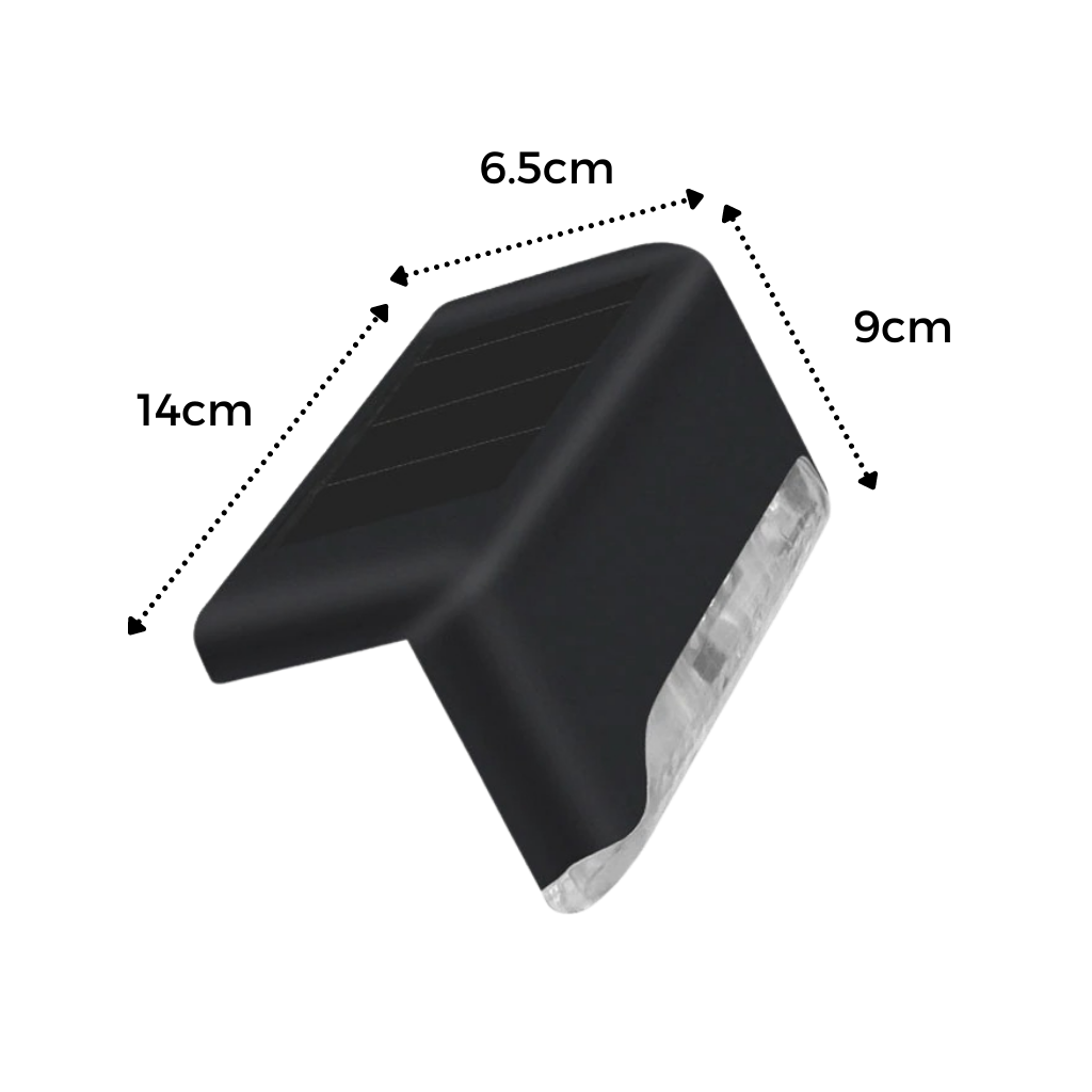 Solcelle LED-lys for trapper (4 stk) - Ozerty