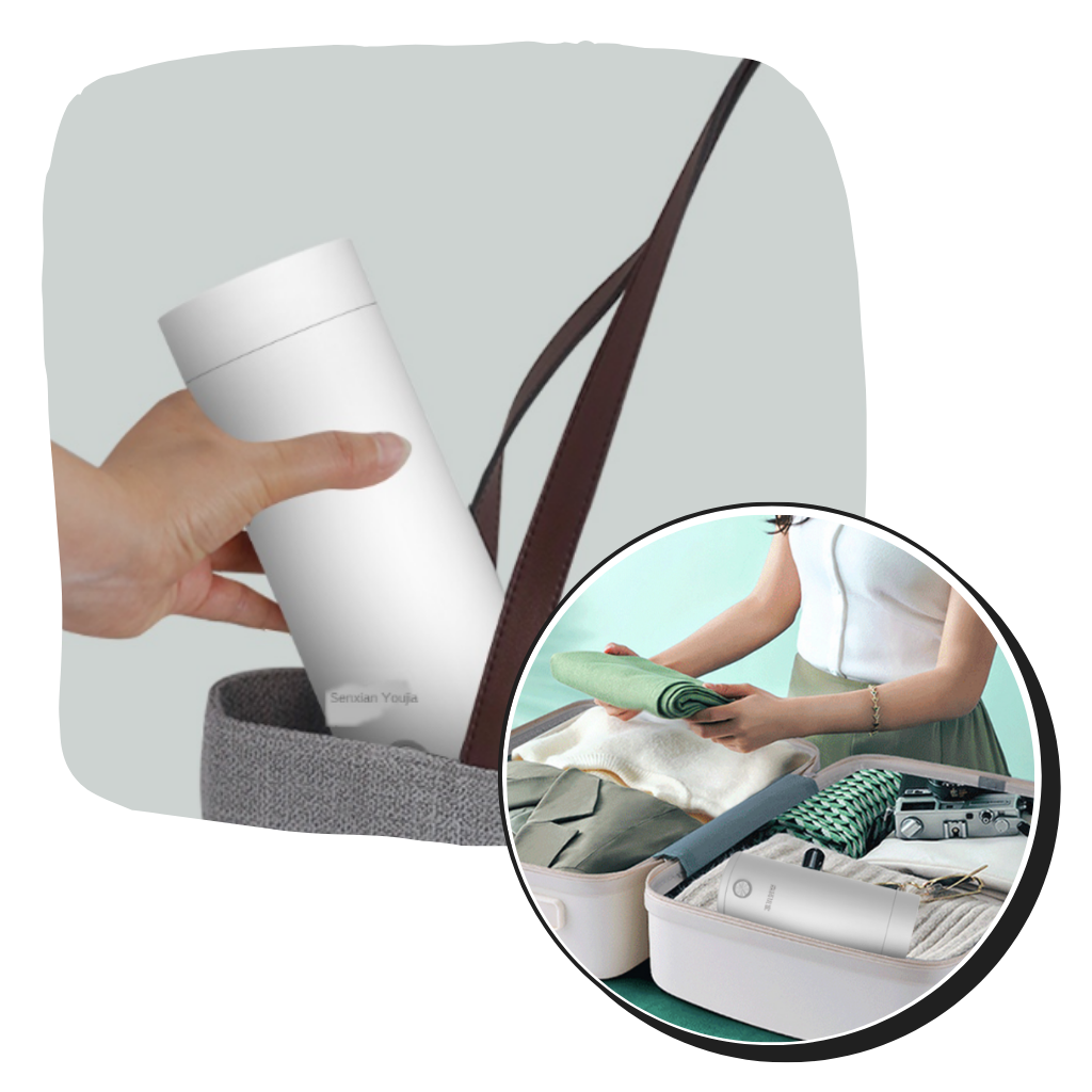 Bærbar vannkoker 400 ml - Ozerty