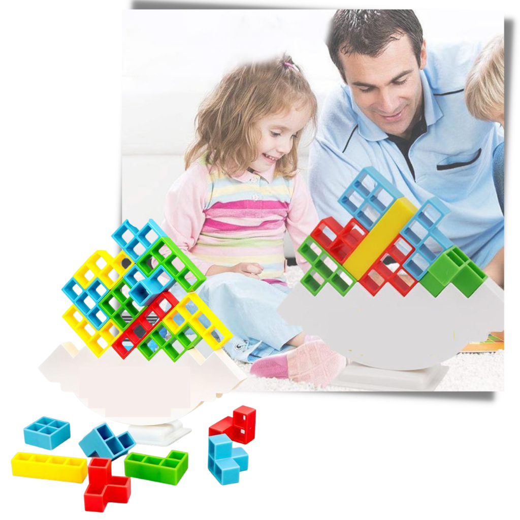 Høybalanse gyngende stableleke for barn - Ozerty