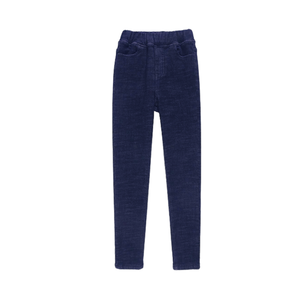 Jeggings for kvinner med termisk fleece - Ozerty