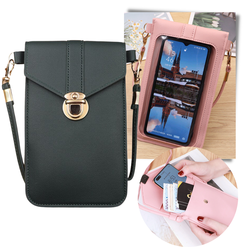 Crossbody-veske med berøringsskjerm - Ozerty