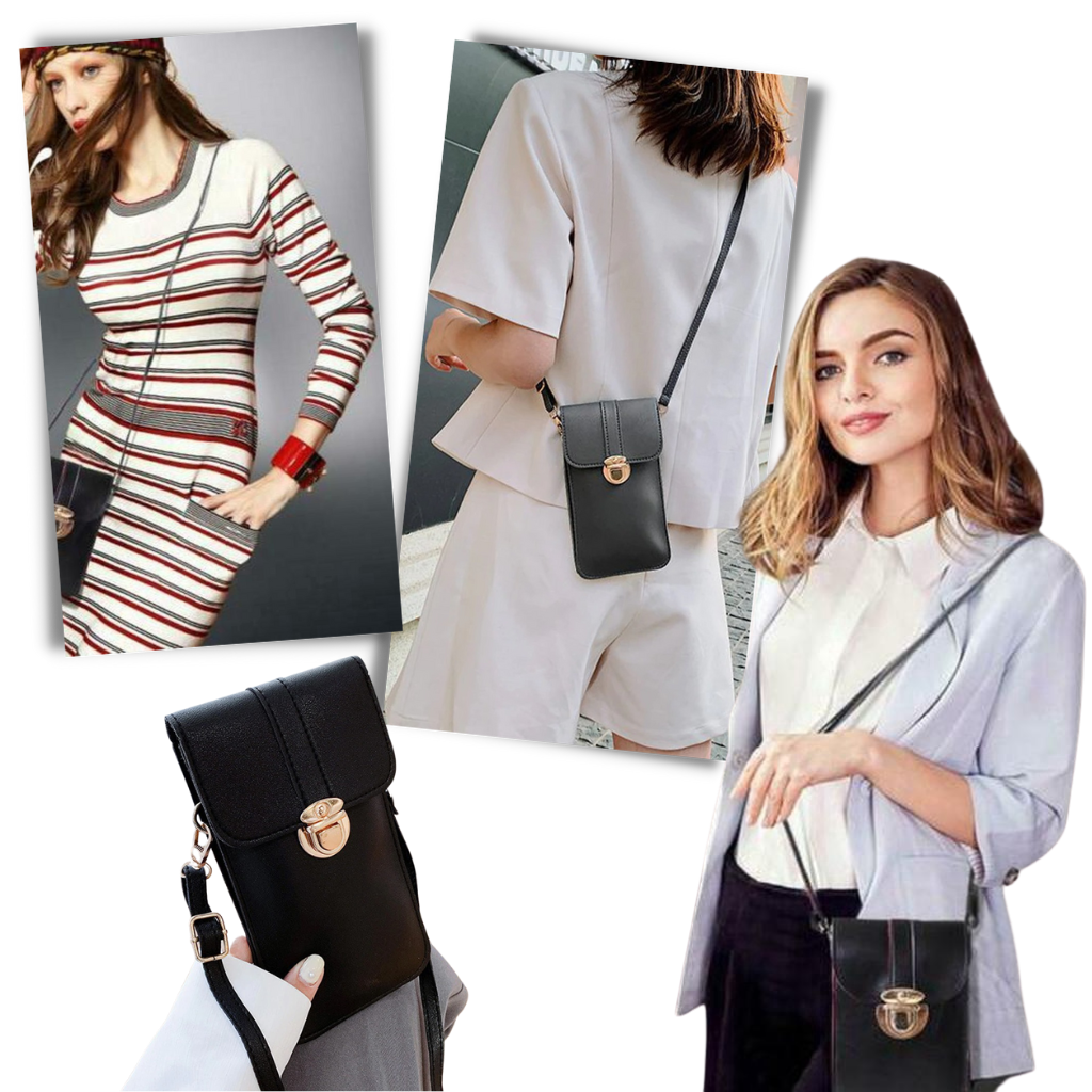 Crossbody-veske med berøringsskjerm - Ozerty
