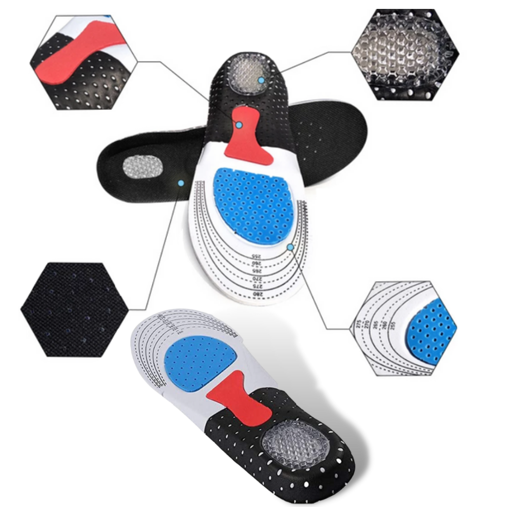 Unisex Gel innleggsåle for joggesko - Ozerty