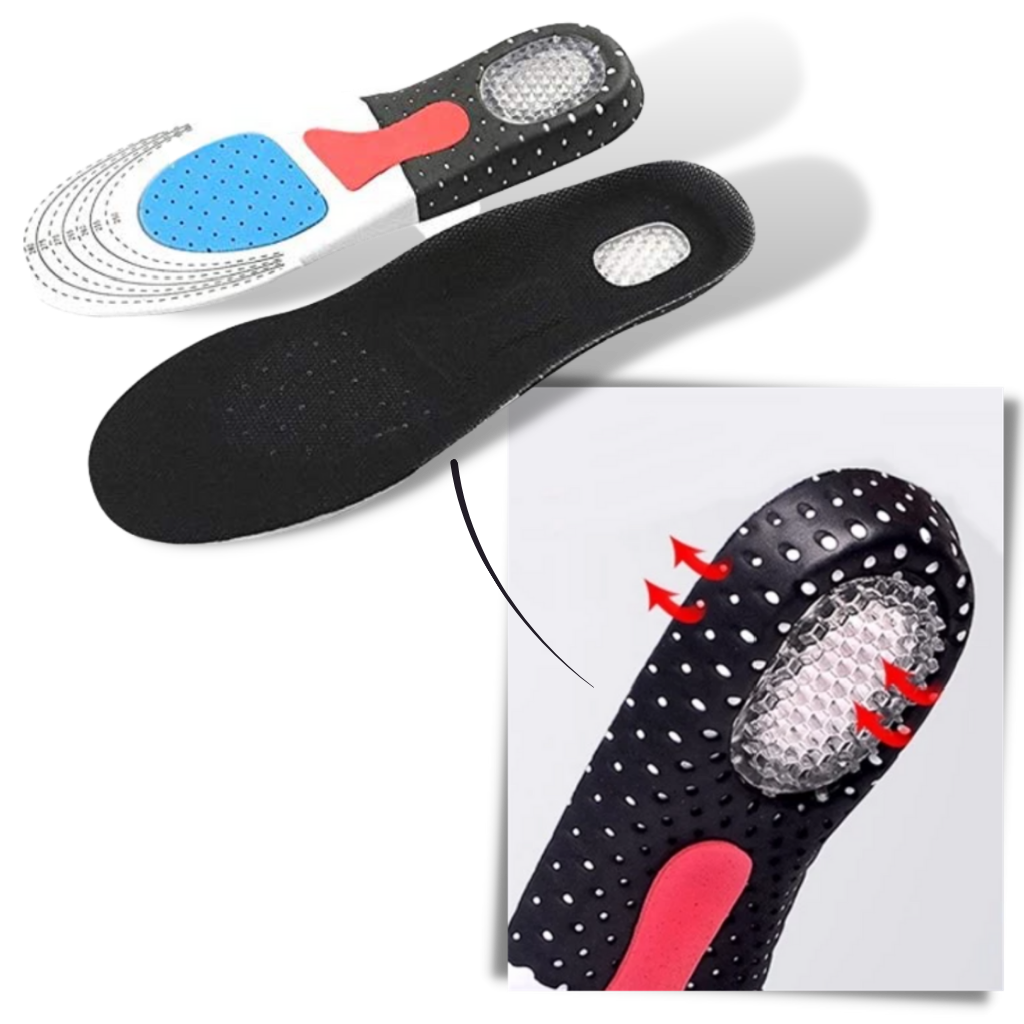 Unisex Gel innleggsåle for joggesko - Ozerty