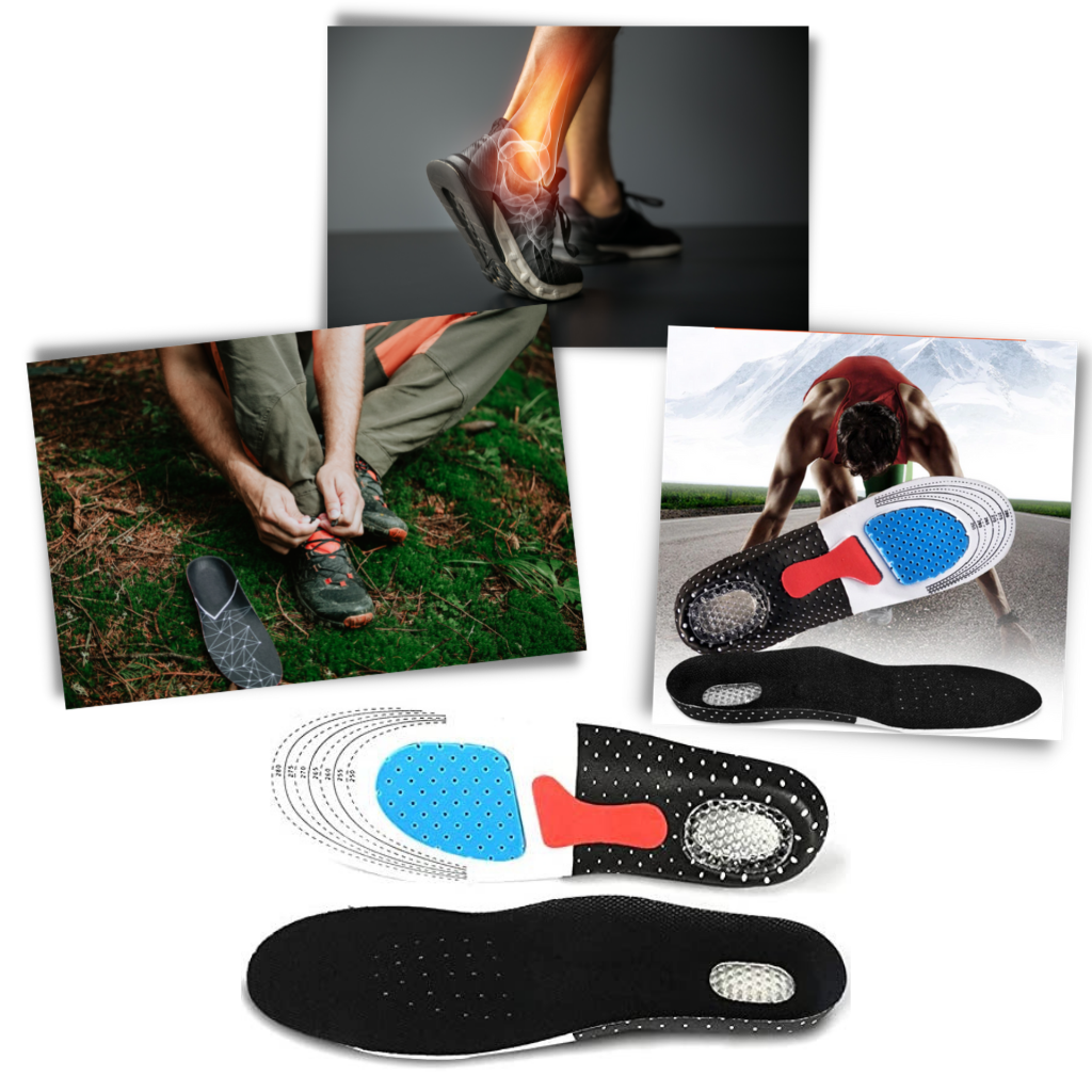 Unisex Gel innleggsåle for joggesko - Ozerty