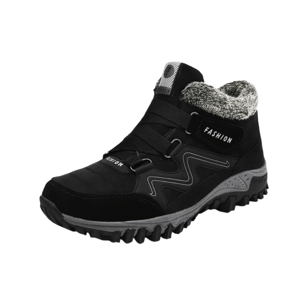 Vinterstøvler i skinn - Ozerty