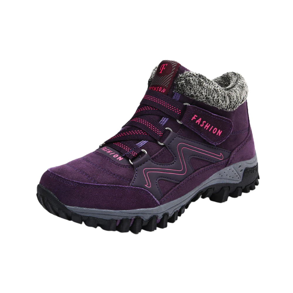 Winter boots in leather