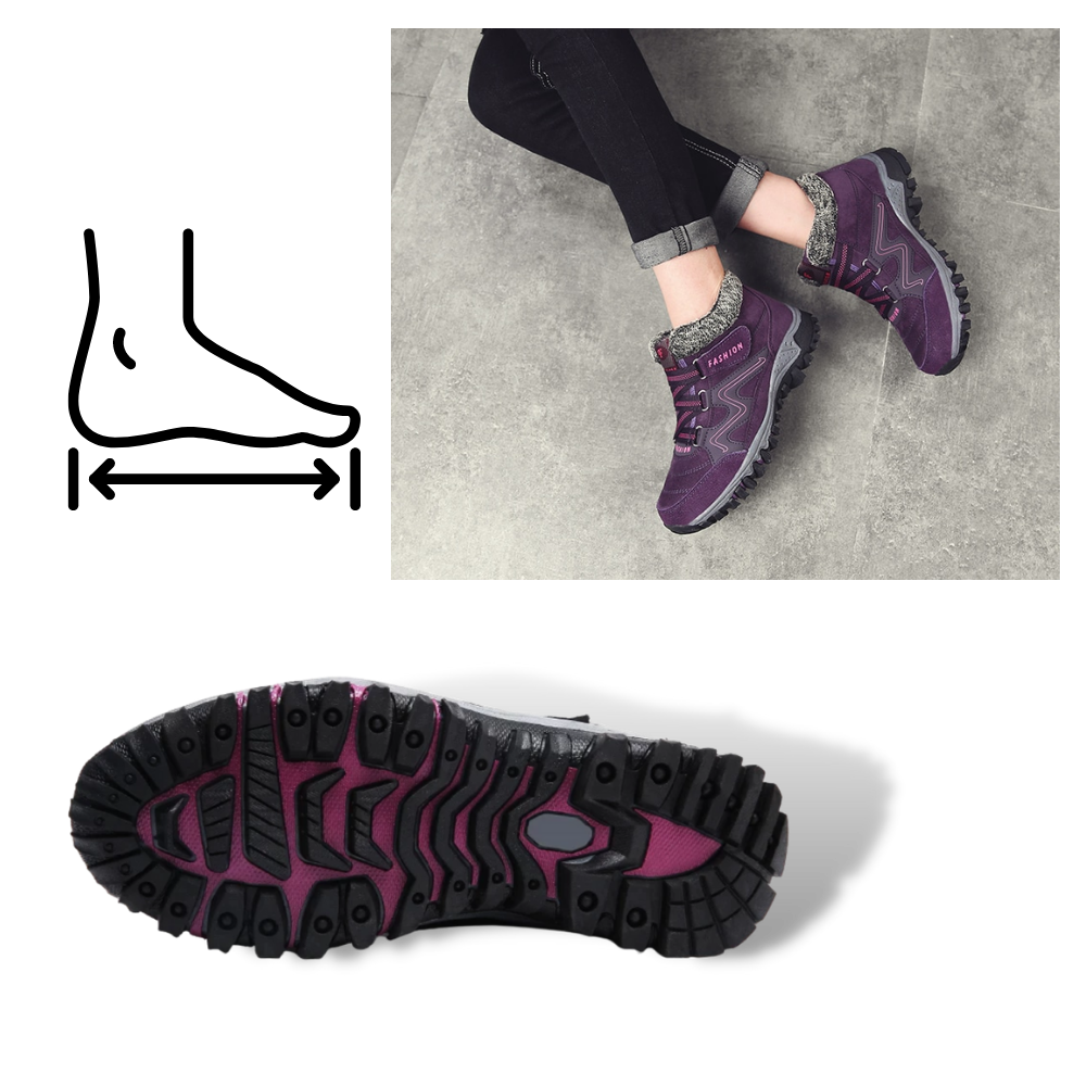 Vinterstøvler i skinn - Ozerty