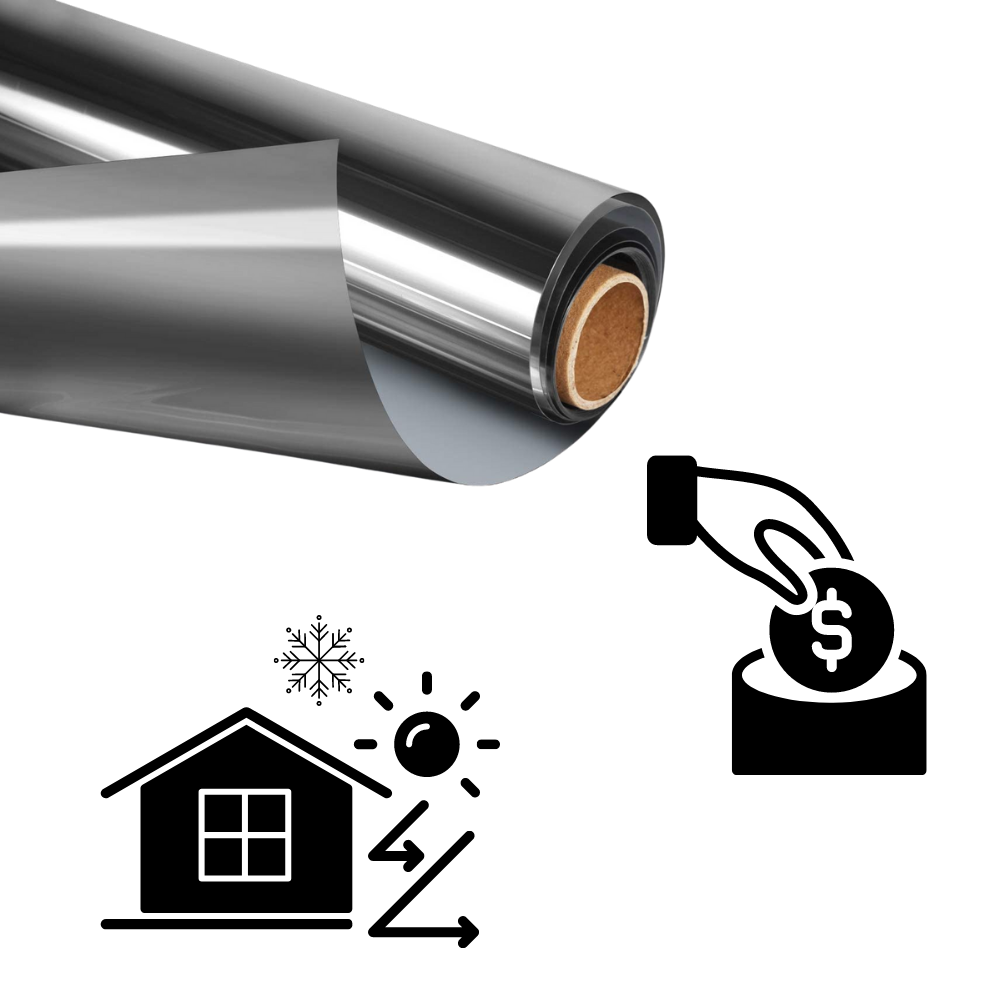 Reflekterende vindusfilm - Ozerty