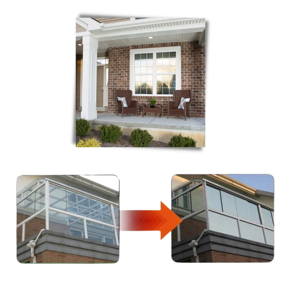 Reflekterende vindusfilm - Ozerty