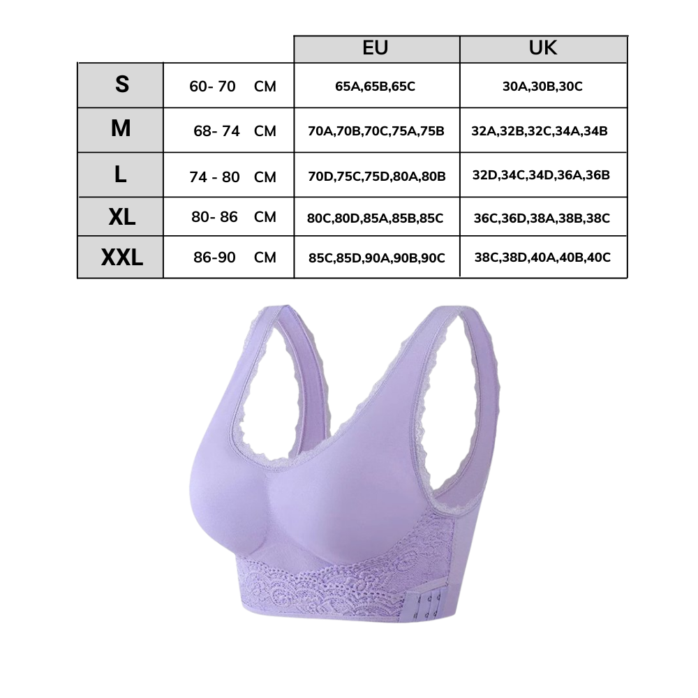 Sømløs spileløs push up-BH - Ozerty